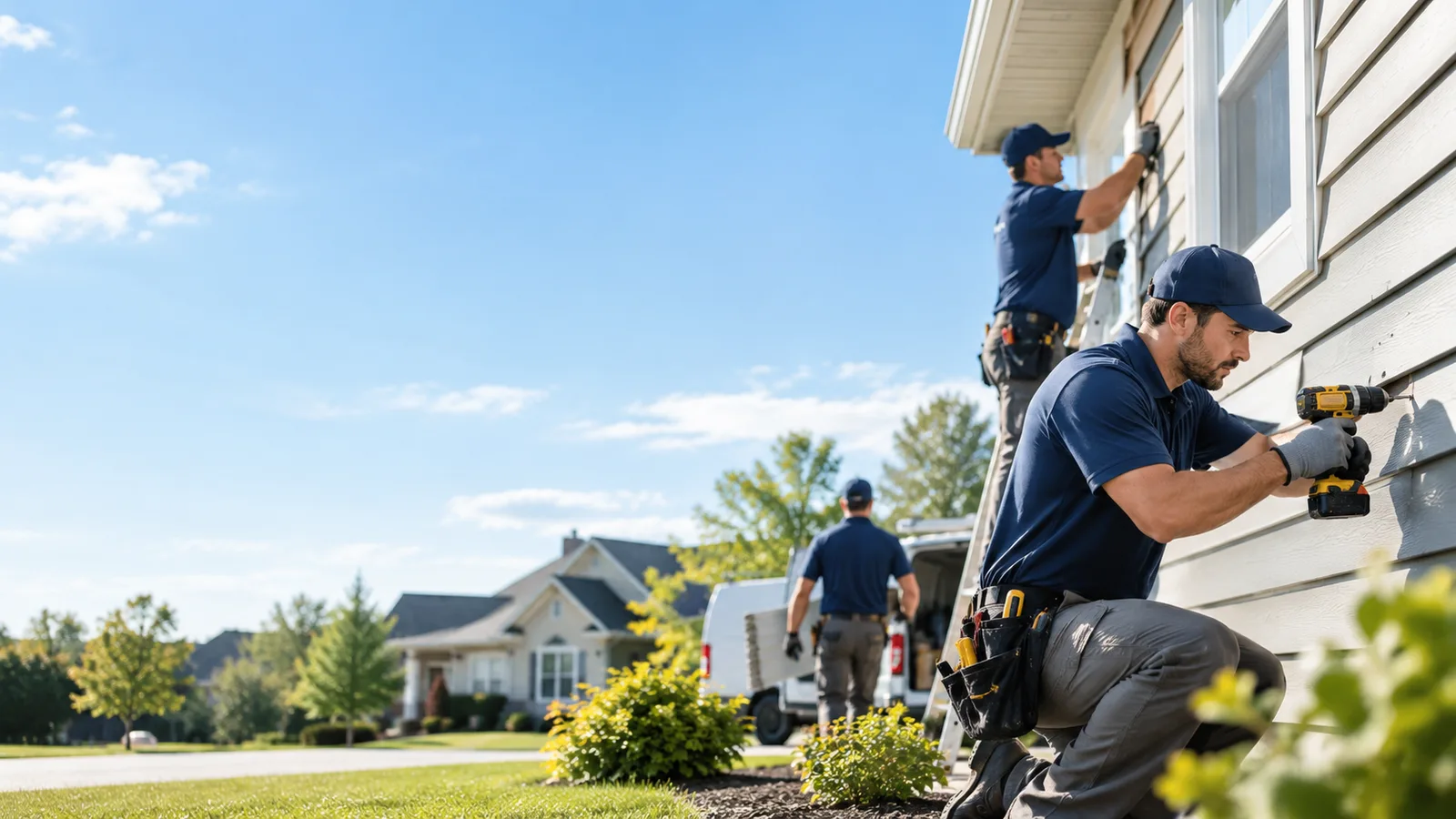 Commercial Siding Repair in Palms, MI